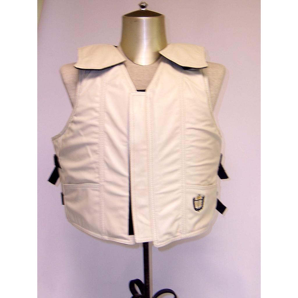 1200 Series Bull Riding Vest, Leather, Standard Colors