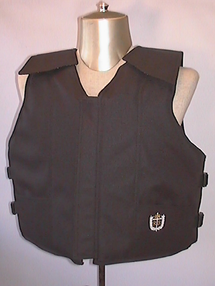 1200 Series Bull Riding Vest, Polyduck, Custom Color